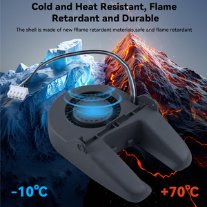Ventola di Raffreddamento per Componenti Serie Bambulab A1, Riduce le Guasti di Stampa, Ventola di Raffreddamento 5015 per Stampante 3D A1/A1 <span class=keywords><strong>Mini</strong></span> - Product Image 5