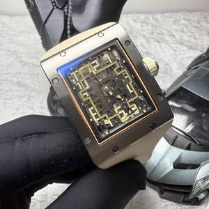 Nuevo reloj de pulsera de alta gama con esfera cuadrada 16-02, movimiento mecánico automático con diseño de fondo transparente, unisex, estilo ejecutivo - Product Image 2