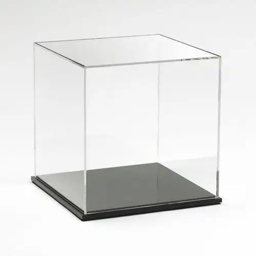 Petite vitrine en plexiglas cube vitrine en acrylique pour armoire transparente