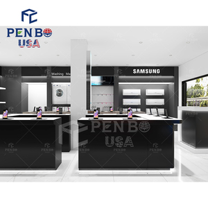 Tùy chỉnh điện thoại di động cửa hàng giới thiệu hiển thị bảng máy tính cửa hàng truy cập màu đen trắng điện thoại di động cửa hàng trang trí thiết kế - Product Image 5