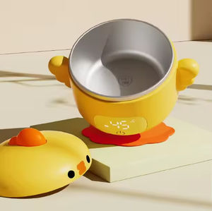 NCVI ฉนวนกันความร้อนยาวนาน3ชั่วโมงที่อุ่นอาหารทารกทางการแพทย์ชาร์จฟรีชามให้อาหารทารกที่สะดวก - Product Image 4