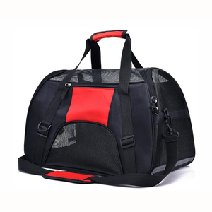 Borsa da Viaggio Portatile Guoci in Poliestere per Animali Domestici, Trasportino Pieghevole per Cani e Gatti, Borsa a Tracolla Traspirante per Gite - Product Image 1