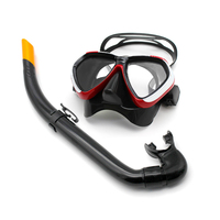 Équipement de plongée professionnel pour sports nautiques en plein air, masque de plongée étanche, masque de plongée et tuba