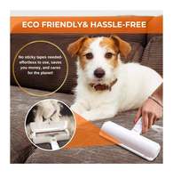 Wiederverwendbare Fusselrolle für Tierhaare, doppelseitig, selbstreinigend, Hunde- und Katzenfell-Entferner-Bürste für Sofa, Möbel, Teppich, Kleidung, Bettwäsche