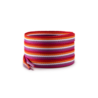 Lacets plats de 10 mm pour baskets, lacets arc-en-ciel Gay Pride, lacets arc-en-ciel colorés tressés pour lacets drapeau LGBTQ