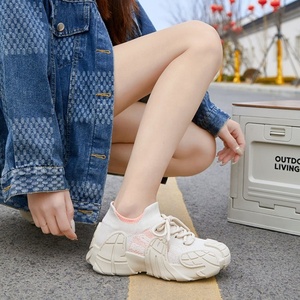 Zapatos de <span class=keywords><strong>tenis</strong></span> <span class=keywords><strong>blancos</strong></span> para <span class=keywords><strong>mujer</strong></span>, zapatos de <span class=keywords><strong>mujer</strong></span>, nuevo diseño 2025, bolsa de cabeza, manga informal, un Pedal, zapatos deportivos de diseñador transpirables ligeros - Product Image 5