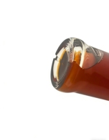 Bouteille à spiritueux élégante et transparente à succès, 700 ml/750 ml avec bouchon en liège, étiquette personnalisée pour whisky, rhum, brandy