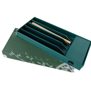 Emballage de luxe en papier rouleau pré-<span class=keywords><strong>king</strong></span> <span class=keywords><strong>size</strong></span> boîte-cadeau tiroir coulissant rigide et résistant aux enfants pour pilules ou matériaux recyclés - Product Image 2