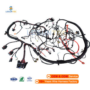 Lesun工場製造カスタムワイヤーハーネス自動電気ケーブルShunde製ワイヤーハーネスアセンブリ - Product Image 1