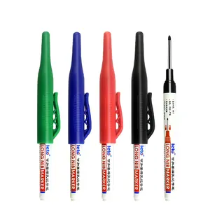 Waterproof 30mm long nib marker for deep hole marking with permanent ink and low odor