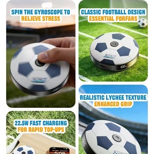 Nuevo Banco de Energía 2026 de 5000mAh de Alta Capacidad y Larga Duración, Diseño Clásico de Balón de Fútbol, Carga Rápida de 22.5W - Product Image 5