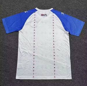 Maglie da <span class=keywords><strong>calcio</strong></span> Haiti 2627 (home e away) traspiranti 100% poliestere con taglio automatizzato e <span class=keywords><strong>pantaloncini</strong></span> personalizzabili con logo - Product Image 4