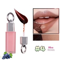 Gloss à lèvres peel-off, teinte à lèvres brillante, couleur hydratante pour les lèvres, maquillage peel-off, marque privée OEM ODM, teinte à lèvres peel-off