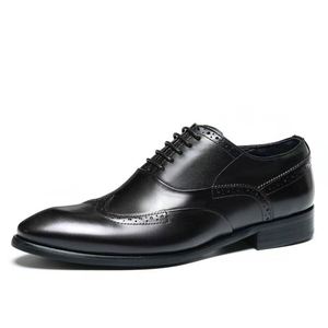 Chaussures en cuir confortables pour hommes, respirantes, style britannique décontracté, pour le quotidien, mariage, affaires, formelles, chaussures de marié - Product Image 2