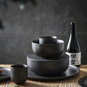 Saladier en céramique <span class=keywords><strong>Gratin</strong></span> Pâtisserie Chargeur Assiette Coupelle Vaisselle Théière Tasse Serveurs de Salade pour Restaurant pour Dessert Dîner - Product Image 1