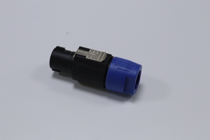 Conector de Cable para Altavoz de 4 Polos <span class=keywords><strong>REAN</strong></span> RLS4FC (Plástico Negro y Azul) para Sistemas de Audio/Video - Product Image 2