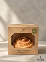Boîte de présentation personnalisée pour boulangerie en papier kraft de qualité alimentaire – Fournisseur et fabricant en gros – Qualité supérieure pour commandes en gros