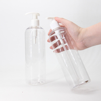 Liquide de distribution transparent épaule ronde 30ml 50ml 60ml 100ml 120ml 2 Oz 4oz pompe en plastique Fine brume Spray Pet Squirt Bottle