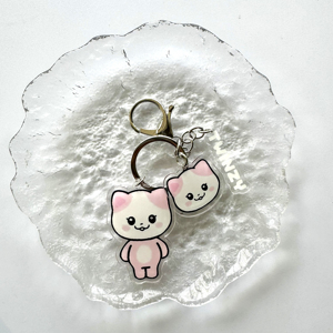 พวงกุญแจการ์ตูน KPOP <span class=keywords><strong>ITZY</strong></span> Twinzy ยีจี เลีย รยจิน ชาเรียง ยูนา จี้อะคริลิคน่ารัก KKengEE LiLi RyuJJi - Product Image 4