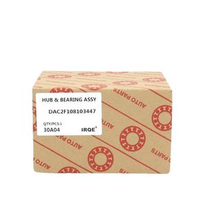 Nouvel ensemble moyeu et roulement de roue (IRQE Hub and Bearing Assy) DAC2F108103447 pour unité de roue de voiture Dongfeng A60, remplacement 30A04 - Product Image 1