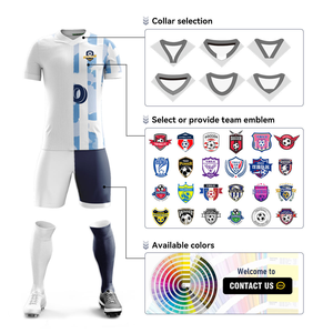 Maillots de football rétro personnalisés, ensembles d'uniformes, survêtements, maillots sublimés, maillots de football - Product Image 2