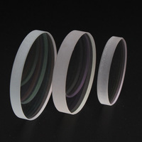 Lentille de protection laser à fibre optique de haute qualité 24,4*2 mm, miroir de fenêtre laser à fibre optique avec longueur d'onde de 1064 nm, lentille laser à fibre optique