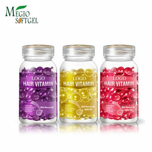 OEM Serum Argan minyak Vegan Jojoba organik perawatan rambut suplemen Vitamin menyusui kapsul pertumbuhan rambut meninggalkan dalam menutrisi penggunaan di rumah - Product Image 1