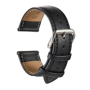 Correas de reloj de cuero genuino, correas de repuesto para reloj de pulsera de piel de becerro, 18mm, 20mm, 22mm, 24mm, accesorios para reloj, correa de reloj suave para hombres y mujeres - Product Image 2