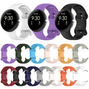 Vente chaude <span class=keywords><strong>Silicone</strong></span> 2 <span class=keywords><strong>en</strong></span> 1 <span class=keywords><strong>Bande</strong></span> Pour Google Pixel Montre bracelet Bracelet Ceinture Accessoires <span class=keywords><strong>Bande</strong></span> pour Google Pixel Montre - Product Image 2