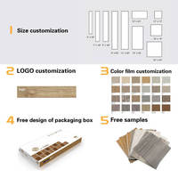 Plancher en vinyle imitation bois imperméable SPC, 4-8 mm, système de clic, planches larges, vinyle de luxe écologique, antidérapant, pour hôtel, intérieur