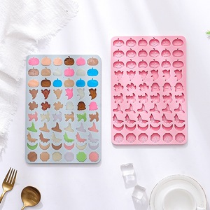 Halloween‑Themed Design <b>Silicone</b> Cake Molds Food-Grade Reusable Cute <b>Silicone</b> Magnetic Chocolate, Candy & Ice DIY Mold - Product Image 3