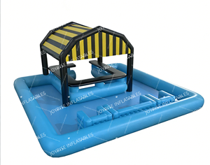 Bar de <span class=keywords><strong>piscine</strong></span> gonflable de luxe en PVC vert, château gonflable flottant pour <span class=keywords><strong>jardin</strong></span>, fête en plein air - Product Image 4