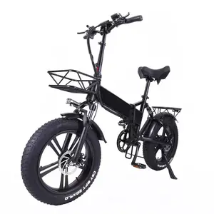 250W E Fat Tire E Bike 25 Km/h Elektrische Fiets Met Dikke Band In Eu Magazijn