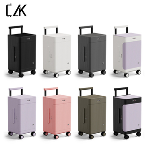 Hot bán buôn Thanh Niên sinh viên nội trú trường hợp hành lý với Front/TOP Pocket cổng USB trường hợp ánh sáng phổ phiên bản nghệ thuật thân cây Vali - Product Image 5