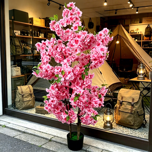Decorazione Realistica per Interni, Albero di Ciliegio Artificiale, <span class=keywords><strong>Fiori</strong></span> Artificiali per Eventi, Anniversari, Feste di Compleanno, Matrimoni - Product Image 5