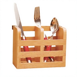 Porta cubiertos de madera de último diseño, de la más alta calidad, con forma y tamaño personalizados, al precio más bajo. - Product Image 1