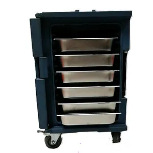 Food pan carrier insulated food warming cabinet hotel warmer box/barrel