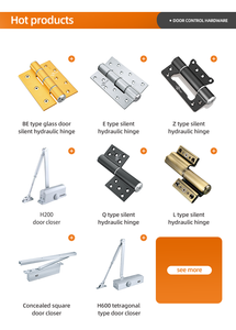 Armadietto automatico per la casa più venduto da 6 pollici tampone idraulico ponte rotto in alluminio cerniera per porta morbida in acciaio inox - Product Image 6