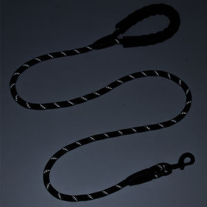 Guinzaglio per Cani in Corda 150cm con Impugnatura Imbottita Confortevole, Fili Altamente Riflettenti per Cani di Taglia Media e Grande - Product Image 5