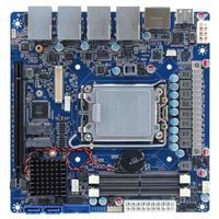 EMX-R680P Intel 12e 13e génération Core i9 i7 i5 i3 Pentium Celeron Processeur Mini ITX Carte mère avec Intel R680E POUR AVALUE