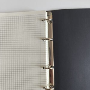 Wholesale A5 Ring Binder PU Soft Cover <strong>Notebook</strong> Office Journal <strong>with</strong> Gold Foil Stamped Printing Refillable Inner <strong>Pages</strong> Bear Theme - Product Image 4