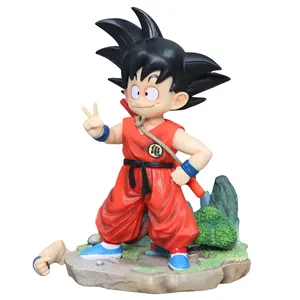 Dragon Super ball Saiya anime figure pvc Bixin Biye Enfance Goku Modèle Fait Main Anime Décoration Vente en Gros