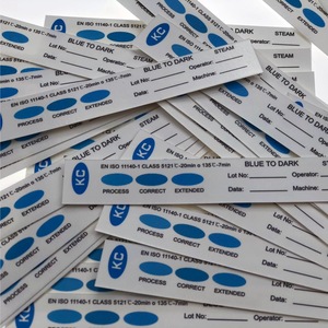 Carte indicatrice de pression de vapeur, stérilisation et désinfection par vapeur haute température et haute pression de niveau 5 - Product Image 2