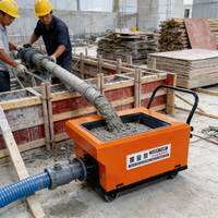 Pompe de coulage secondaire pour micro-pavés, pompe de coulage secondaire pour colonnes structurelles, pompe de groutage hydraulique pour colonnes structurelles