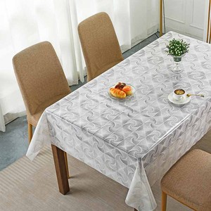 Boen Sang Trọng Hoa Pha Lê Ren Bảng Bìa Mô Hình Hình Học Thiết Kế Hiện Đại Thêu Hình Chữ Nhật PVC Bảng Runner - Product Image 5