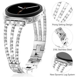 <span class=keywords><strong>Bracelet</strong></span> de montre en acier inoxydable pour Samsung <span class=keywords><strong>Galaxy</strong></span> Watch8 40 mm 44 mm Classic 46 mm, <span class=keywords><strong>bracelet</strong></span> de montre en métal pour Samsung <span class=keywords><strong>Galaxy</strong></span> <span class=keywords><strong>Watch</strong></span> Ultra 2 - Product Image 2