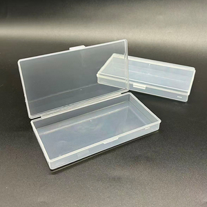 Trong suốt Flip <span class=keywords><strong>Top</strong></span> nhựa phần nhỏ đóng gói trường hợp đối với phần cứng vít trang sức thực tế hình chữ nhật lưu trữ <span class=keywords><strong>container</strong></span> Đối với trang chủ - Product Image 2