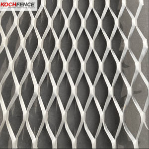 Malla metálica expandida <span class=keywords><strong>de</strong></span> acero galvanizado <span class=keywords><strong>de</strong></span> la marca Koch <span class=keywords><strong>para</strong></span> la pantalla del jardín del techo <span class=keywords><strong>de</strong></span> la fachada del edificio - Product Image 1