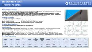 Linh hoạt nhiệt dẫn điện hấp thụ tấm 5.0W/MK với EMC hấp thụ từ tính thấm cho 5g - Product Image 3