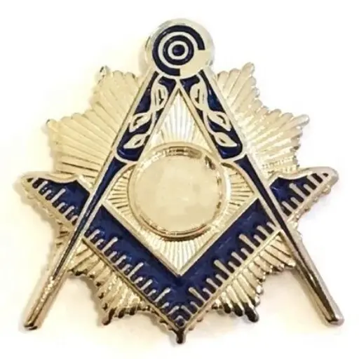 Großhandel Masonics Abzeichen Klassische Brosche Geschenke Symbole Benutzer definierte Freimaurer Logo Freimaurer Mason Club Brosche Geschenke Emaille Anstecknadel